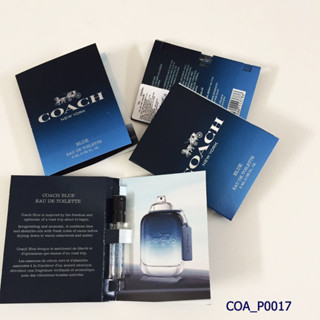 น้ำหอม Coach Blue EDT 2 ml (หัวสเปรย์)