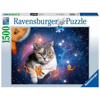 RAVENSBURGER: Cat in Space (1500 Pieces) [Jigsaw Puzzle]