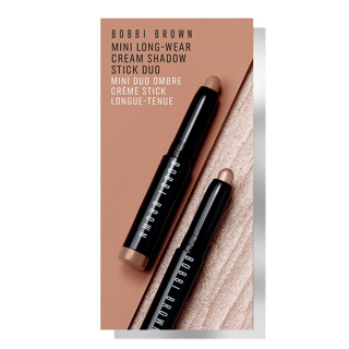 Bobbi Brown Mini Long-Wear Cream Eyeshadow Stick Duo Set 2 pcs