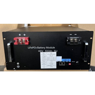 แบตเตอรี่โซล่าเซล lithium po4 battery  51.2v 105Ah 16s แบตใหม่ราคาโรงงานมาเอง Top One อายุใช้ได้นาน 10ปี