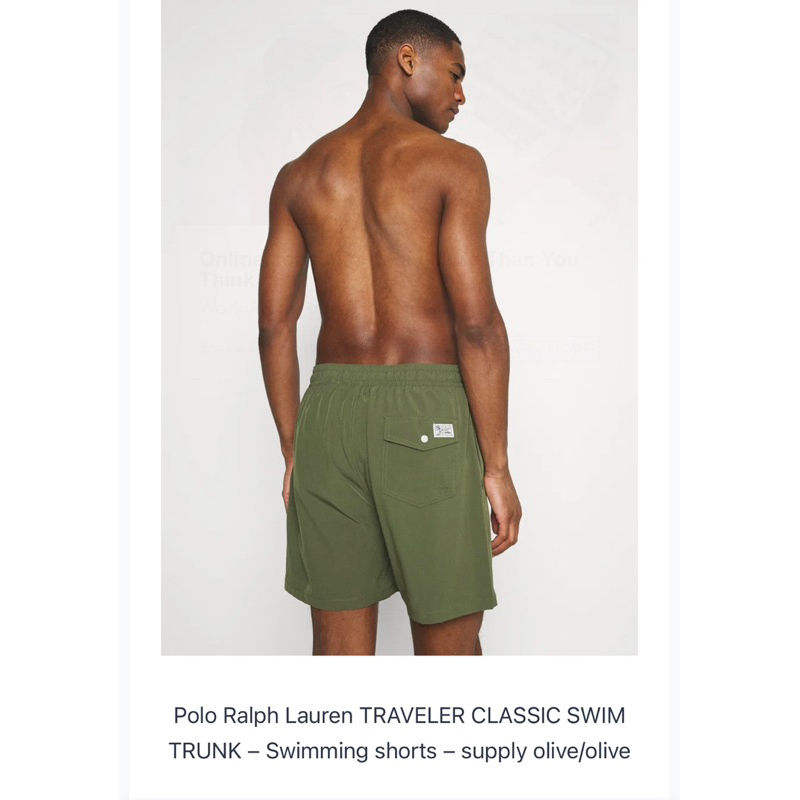 POLO RALPH LAUREN MEN SWIMMING WEAR กางเกงขาสั้น โปโล ราล์ฟ ลอเรน ใส่เล่นกีฬา ว่ายน้ำ