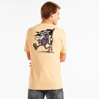 Volcom เสื้อยืด VAF222202 FREAK FLAG SS TEE