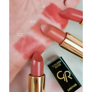 [ลด 45.- ครบ 300.- โค้ด "7WWF9V"] Golden Rose ลิปสติก วิตามินอี Golden Rose Lipstick 4.2 g (ลิปฉ่ำ เนื้อมอยส์เจอไรเซอร์)