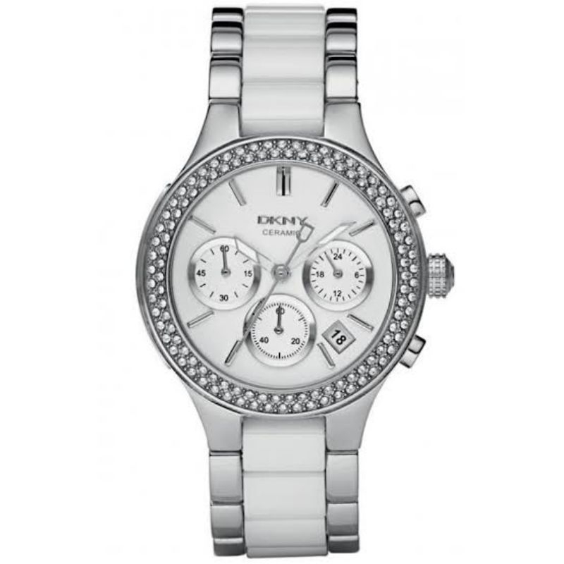DKNY NY8181 Broadway Chronograph                                          Women's Ceramic Watch