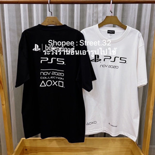 Street.32 เสื้อยืดแขนสั้น สกรีนลาย p 5 งานไทยคุณภาพดี ถ่ายจากรูปสินค้าจริง Ba