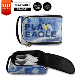 [11GOLF] กระเป๋าใส่รองเท้า กอล์ฟ PLAYEAGLE PE-0092 Golf Shoes Bag Starry Night