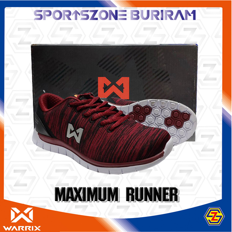 รองเท้าวิ่ง (Running) WARRIX (วอริกซ์) MAXIMUM RUNNER รุ่น WF-1304 💯%