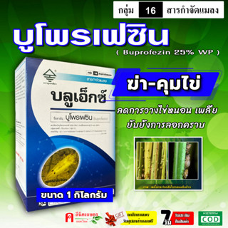 บูโพรเฟซิน 25% ( ผง WP )( 1 กิโลกรัม ) ยาคุมไข่ เพลี้ย สารป้องกันกำจัดแมลง