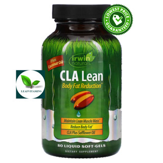 Irwin Naturals, CLA Lean, Body Fat Reduction / 80 Liquid Soft-Gels