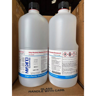 Ethyl Alcohol 99.9%, Absolute (Denatured) GR grade 2.5L