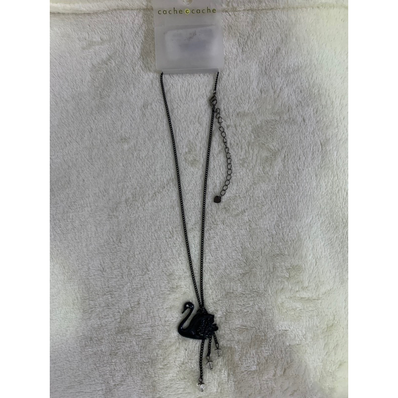 สร้อยคอ ลายหงส์ดำ cache c cache