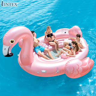 INTEX แพ แพเป่าลม แพนกฟลามิงโก้ ปาร์ตี้ FLAMINGO PARTY ISLAND รุ่น 57267