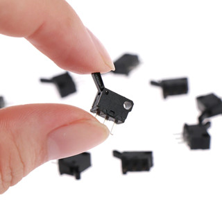 (5ชิ้่น /10ชิ้่น) สวิตช์จิ๋ว Micro Switches Miniature Small Limit Switch with Hole 3 Pins N/O N/C