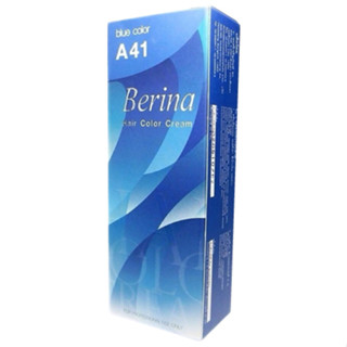 Berina Blue Color น้ำยาย้อมผม เบอริน่า A41 สีน้ำเงิน W.200 รหัส.H214