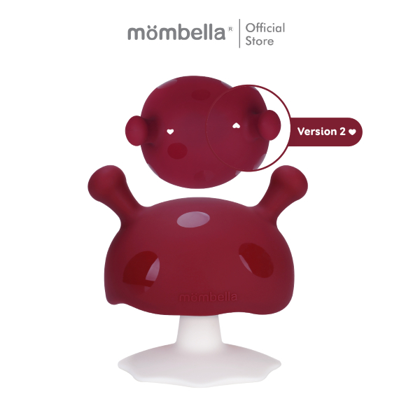 Mombella Mushroom Teether Red  ยางกัดเห็ด ปลอดภัยปราศจาก BPA แบรนด์อันดับ 1 จากอังกฤษ