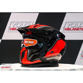 หมวกกันน็อค MT HELMETS รุ่น STREETFIGHTER SV TWIN GLOSS RED