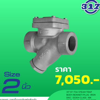 317 ST-T3A STEAM TRAP 2"