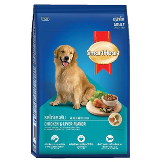 สมาร์ทฮาร์ท อาหาร สำหรับ สุนัขโต ชนิดเม็ด 20 กก. SMARTHEART ADULT SMOKED LIVER 20 KG.