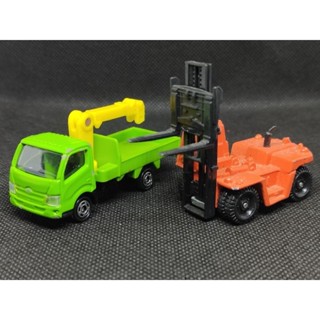 Tomica Hino Dutro &amp; Toyota forklift