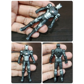 War machine วอร์แมชชีน ironman งานเก่าเก็บ วัสดุเหล็กผสม สูง 7.7cm.พิจารณาตามภาพและVDO