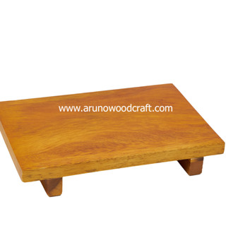 ถาดซูซิไม้จามจุรี W 6" x L 9" l ACACIA WOOD SUSHI TRAY W 6" x L 9"