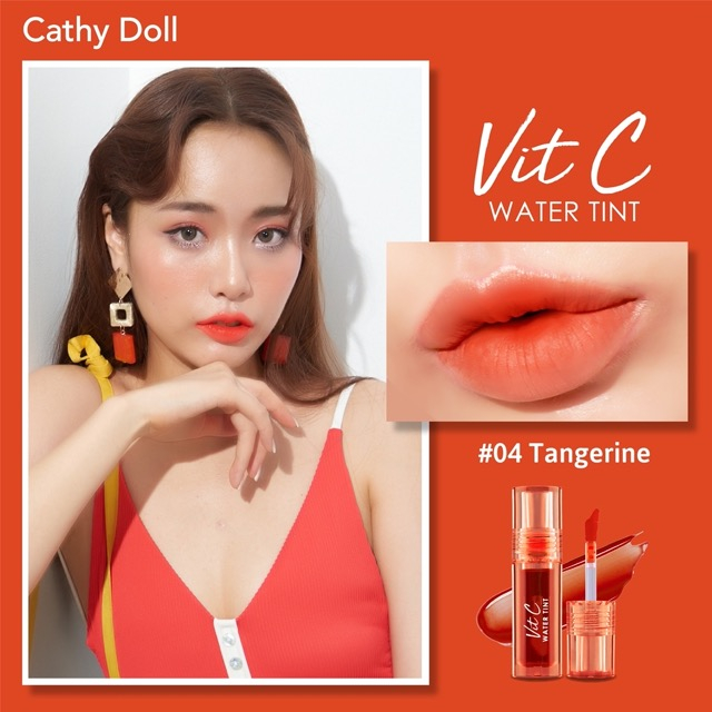 เคที่ดอลล์ วิทซี วอเตอร์ทินท์ 2.7g Cathy Doll Vit C Water Tint 2.7g ราคา ถูกที่สุด ดีลบีเคเค แกลเลอรีภาพที่ 7