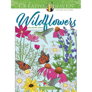 สมุดระบายสี Creative Haven Wildflowers