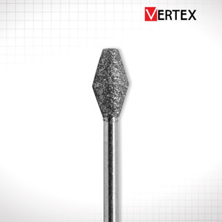 (VERTEX 1กล่อง5ตัว) Diamond Bur หัวกรอไดมอนด์ หัวกรอกากเพชร ทรง Special shape – 811 Standard