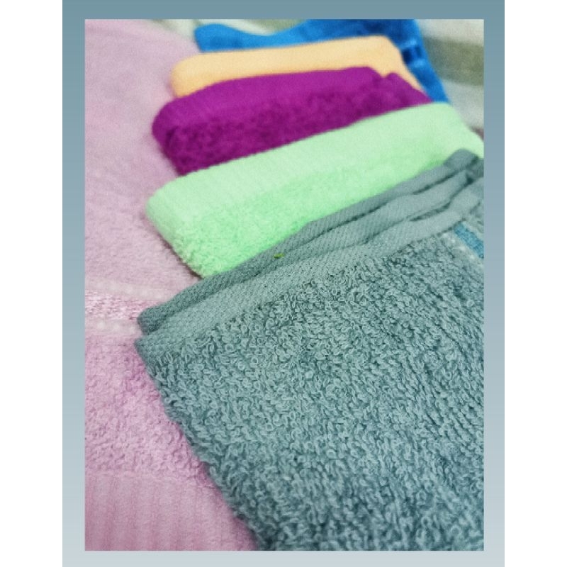 (12 ผืน)ผ้าเช็ดหน้าขนหนู อเนกประสงด์ ราคาส่ง Cotton100% ยี่ห้อ FROLINA ขนาด 13x13 นิ้ว - รูปที่ 2