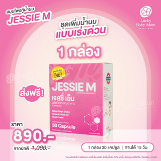 [🔥Jessie Mum 1 กล่อง ส่งฟรี + ของแถม] เจสซี่มัม อาหารเสริม สมุนไพรเพิ่มน้ำนม บำรุงน้ำนมหลังคลอด แท้ 100%