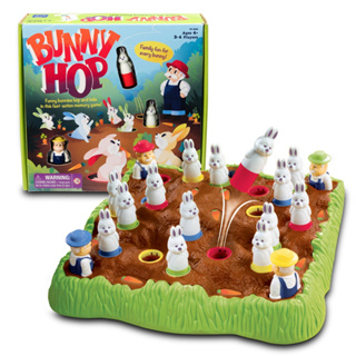 Bunny Hop ของแท้ พร้อมส่ง เกม กระต่าย กระโดด เด้ง ของเล่น ฝึก แยกสี บอร์ดเกม แสนสนุก [ Educational Insights ]