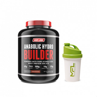 NAR LABS™ Anabolic Hydro Builder 6 lbs + MFLSHAKER (เวย์โปรตีนเพิ่มน้ำหนัก)