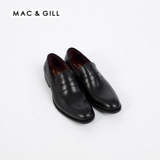 Mac&amp;Gill Penny Leather Business Shoes for men รองเท้าหนังแท้สีดำ original leather 100%