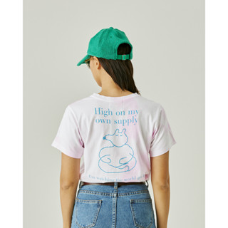 High on my own T-shirt ( Tie-dye)