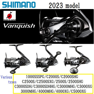 Shimano 23Vanquish หลากหลายประเภท 1000/C2000/2500/C3000/4000/C5000 ☆จัดส่งฟรี☆【ส่งตรงจากญี่ปุ่น】【ผลิตในญี่ปุ่น】รอกตกปลานอกชายฝั่งรอกตกปลา Jigging Casting Lure)