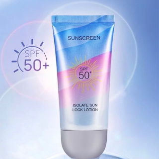 ครีมกันแดด ครีมกันแดดไวท์เทนนิ่ง SPF50+ ป้องกันรังสียูวี กันน้ำกันเหงื่อให้ความชุ่มชื้น -SP157+