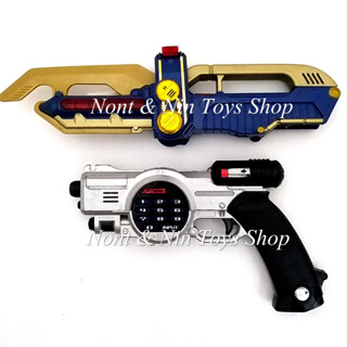 Juukou B-Fighter DX Input Magnum &amp; Pulsaber .. ปืน / ดาบ ของ จูโค บีไฟเตอร์ (หรือ เกราะเหล็ก บีไฟเตอร์)