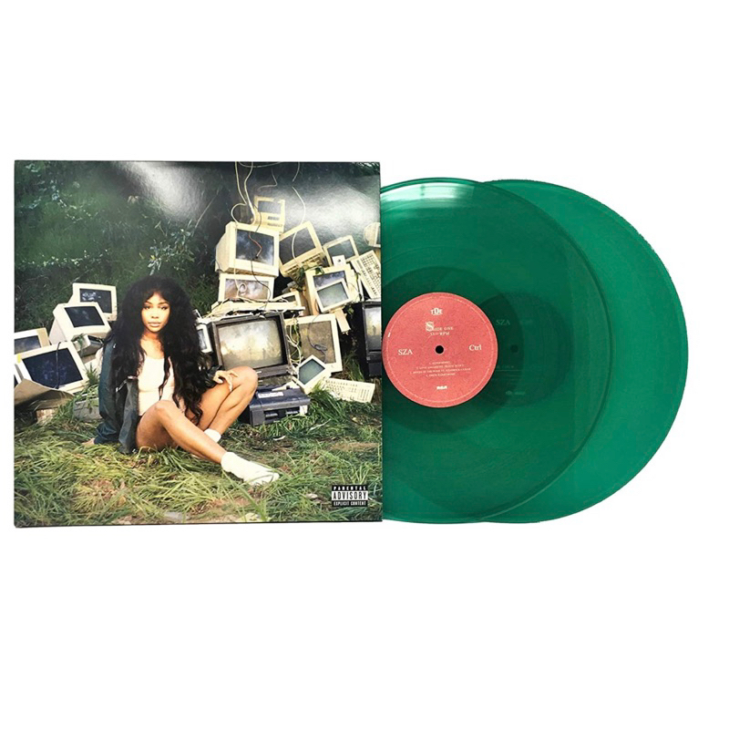 แผ่นเสียง SZA Ctrl  ,2 x Vinyl, LP, Album, Green Translucent ,Us มือหนึ่ง ซีล
