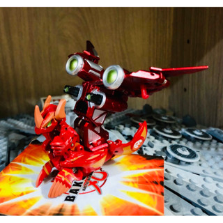 Bakugan Helix Dragonoid &amp; Battle Gear Jetkor ( Custom Painted As Anime )  #บาคุกัน