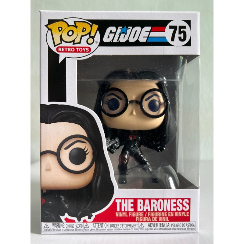 Funko Pop Action Figure G.I.JOE, The Baroness No. 75