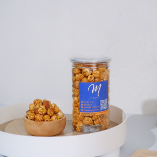 ป๊อปล้วน Caramel popcorn ป๊อปคอร์นเคลือบคาราเมล (800ml) 140กรัม