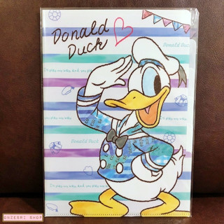 แฟ้ม A4 แยกใส่เอกสารได้ 5 ช่อง ลาย Donald Duck (Colorful)