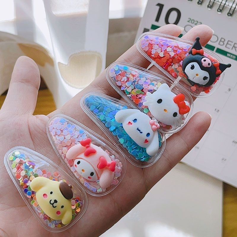 กิ๊ฟน่ารัก สไตล์เกาหลี ลายการ์ตูน sanrio งานจริงน่ารักมาก พร้อมส่งในไทย