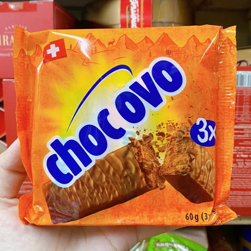Ovomaltine bar schoko klassiโอวัลตินอัดแท่ง โอวัลตินบาร์เข้มข้นจากประเทศสวิสเซอร์แลนด์