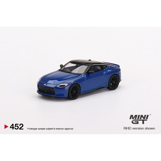 MINI GT 1/64 No.452 Nissan Fairlady Z Version ST 2023 Seiran Blue RHD MGT00452-R