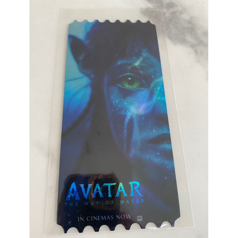Colletible ticket Avatar2 วิถีแห่งสายน้ำ ตั๋วสะสมภาพยนตร์SF.