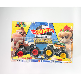 Hotwheels Monster Trucks-Donkey Kong, Bowser