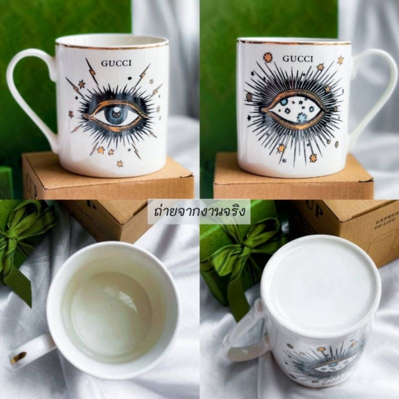 #แก้วGucci #StarEye #GucciMug #แก้ววินเทจ #ของแท้ราคาถูก