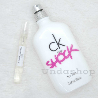 น้ำหอมแท้แบ่งขาย CK One Shock For Her EDT น้ำหอมแท้ 100%