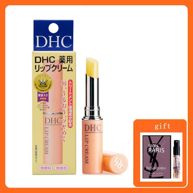DHC Lip Cream 1.5g ลิปบาล์ม DCH ช่วยให้ริมฝีปากเนียนนุ่ม เพิ่มความชุ่มชื้น